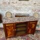 Low sideboard in marquetry style Louis XVI late nineteenth century