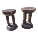 Tabourets bas africain bamiléké