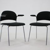 1970s Tubular Design Armchairs, Czechoslovakia