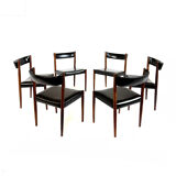 6x vintage Danish chair in Rosewood ‘60