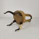 Rare 19th century highly decorative bull horn armchair (1870)