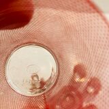 Set red liquor 1 carafe + 8 glasses Bvb France -retro cuisine vintagz