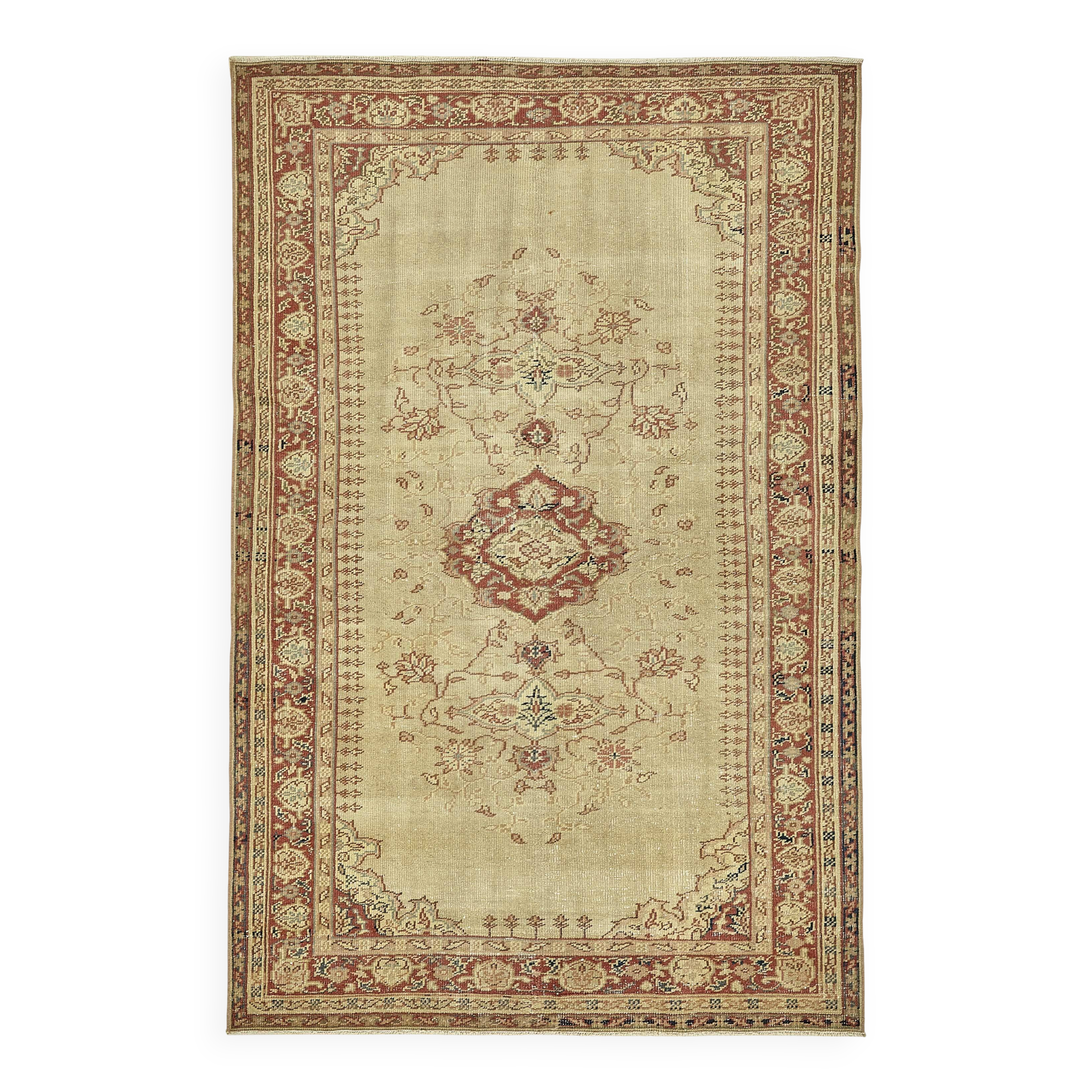 Turkish Vintage Anatolian Rug 130 cm x 200 cm