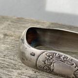 Silver-plated metal sugar tongs