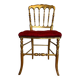 Chaise de salle à manger Chiavari italienne du 19ème siècle