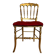 Chaise de salle à manger Chiavari italienne du 19ème siècle