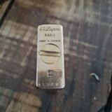 Briquet collection dupont plaque or