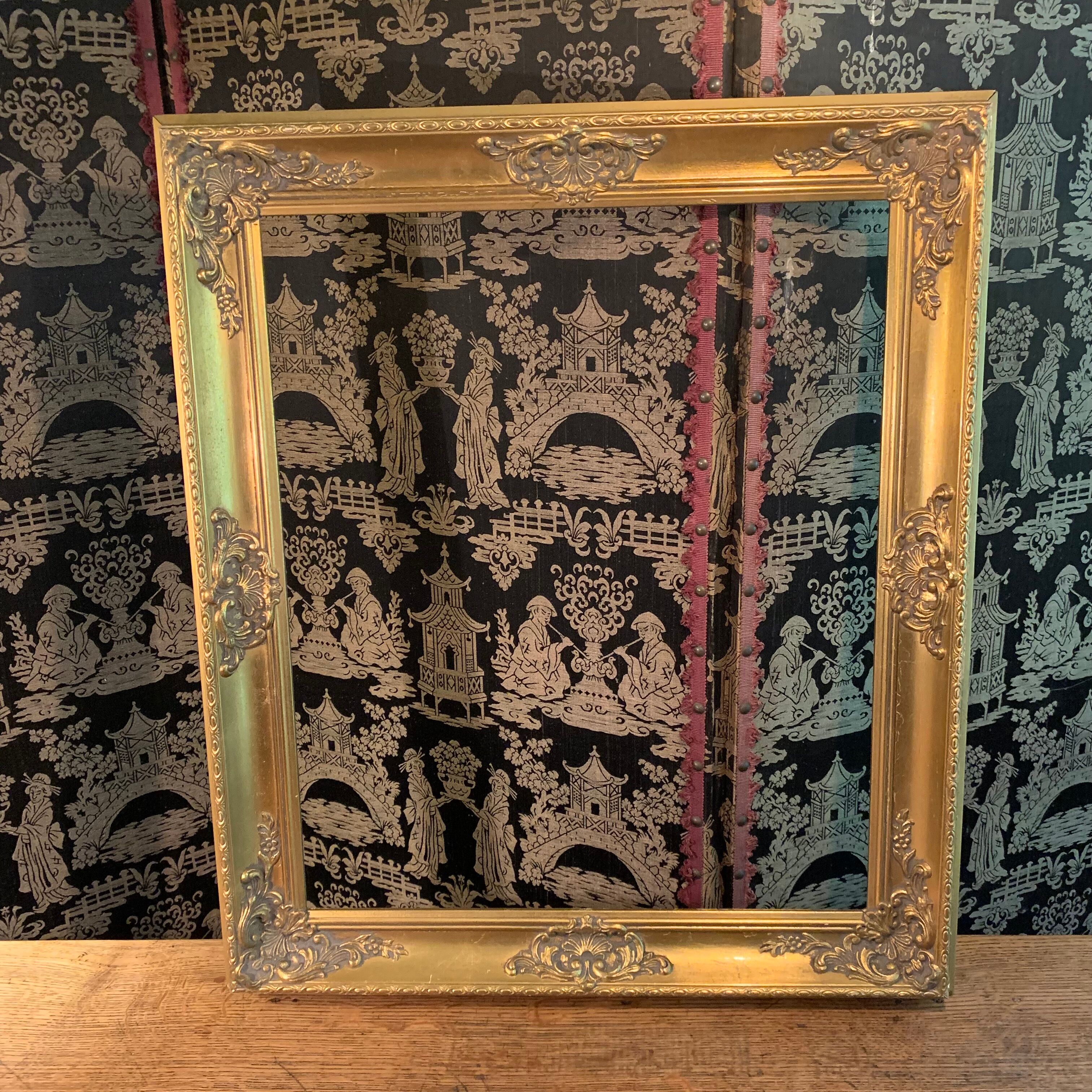 Gilded wooden frame 64x74 cm