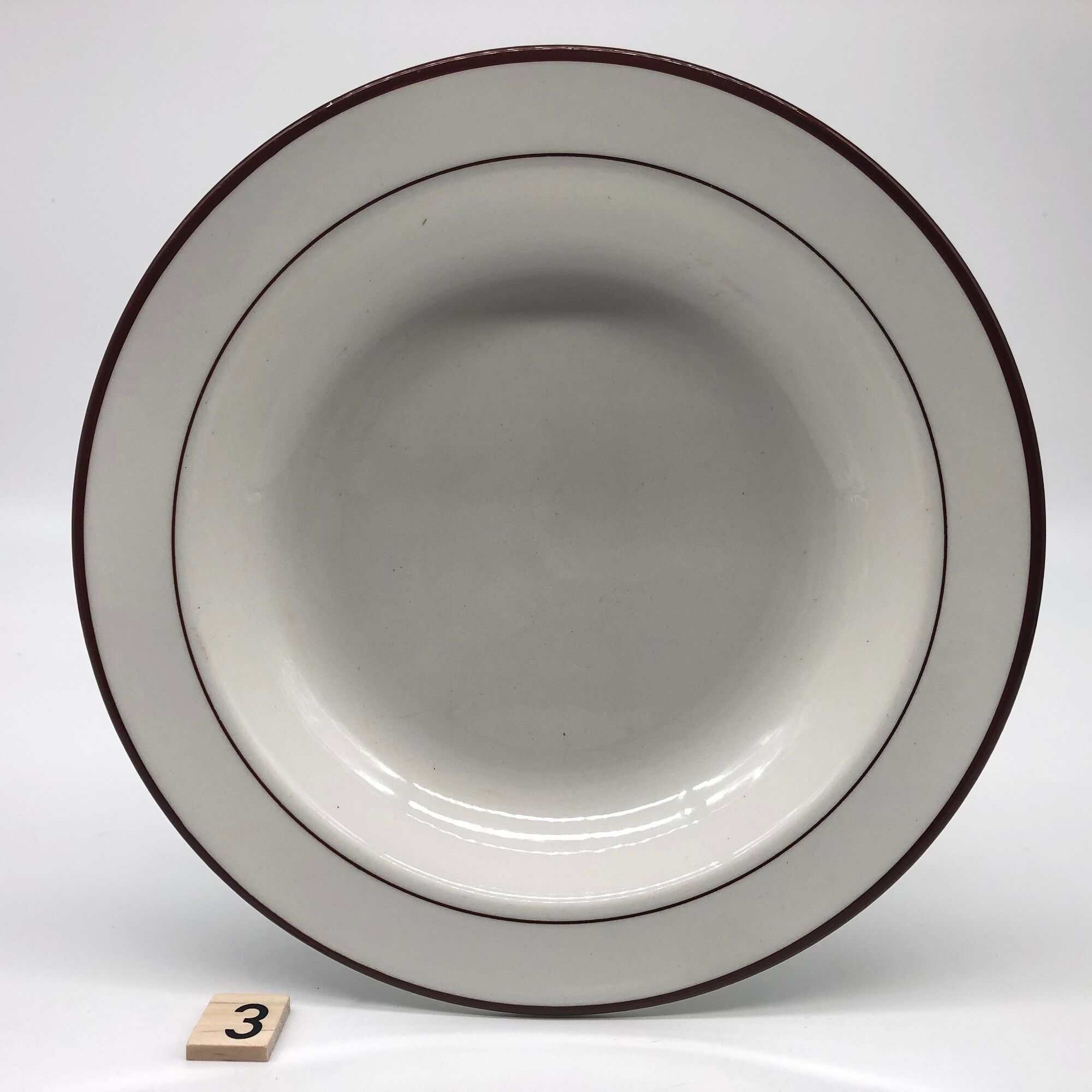 6 assiettes creuses “ nuova fontebasso”, italie