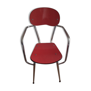fauteuil formica rouge