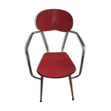 Fauteuil formica rouge