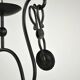 Black Painted Metal Cat Candle Holder, Snuffer & Original Label by Gunnar Ander for Ystad-Metall, Sweden, 1950s/60s