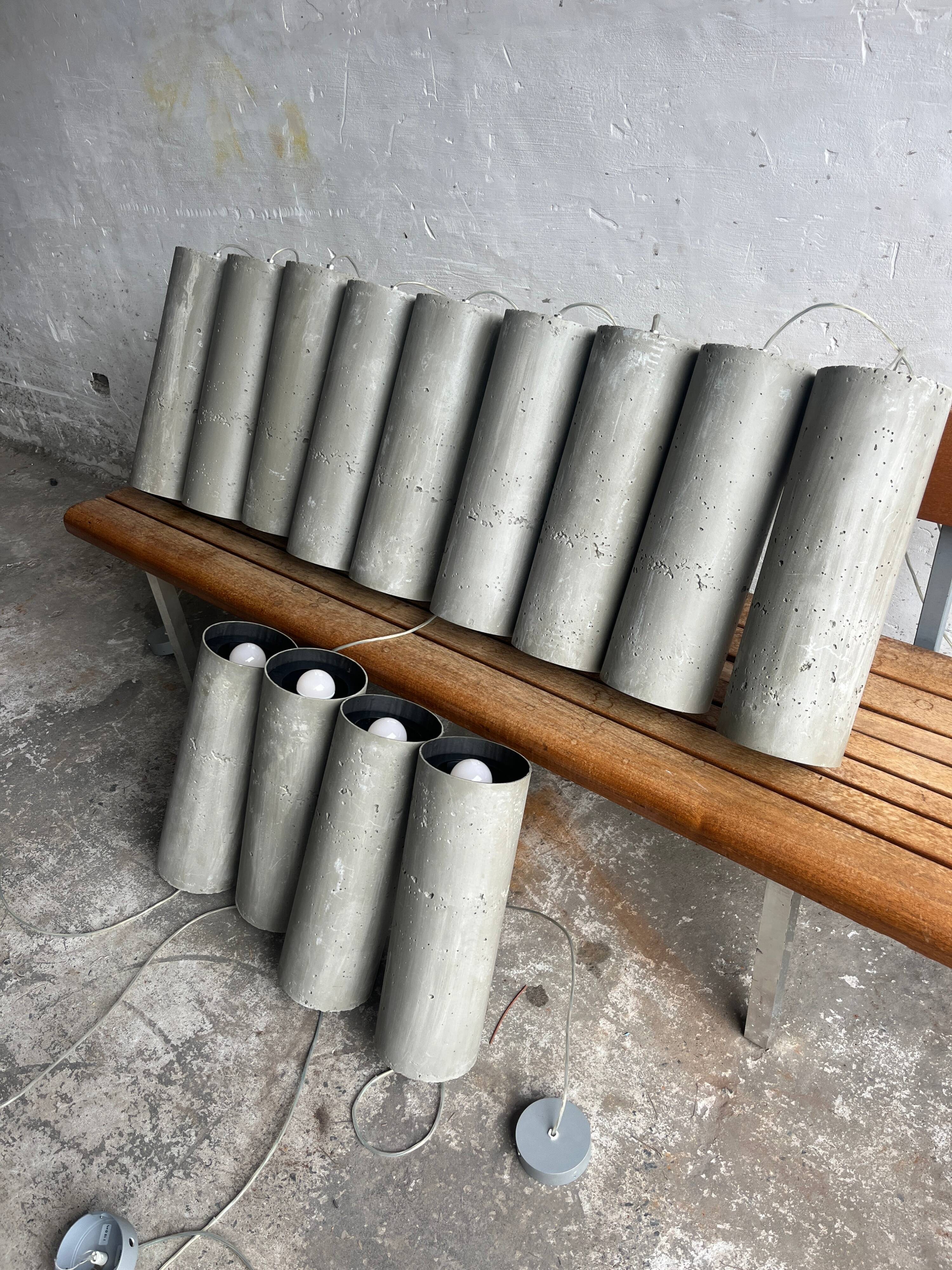 Suspension Wever & Ducré « Concrete Tube 4.0 »