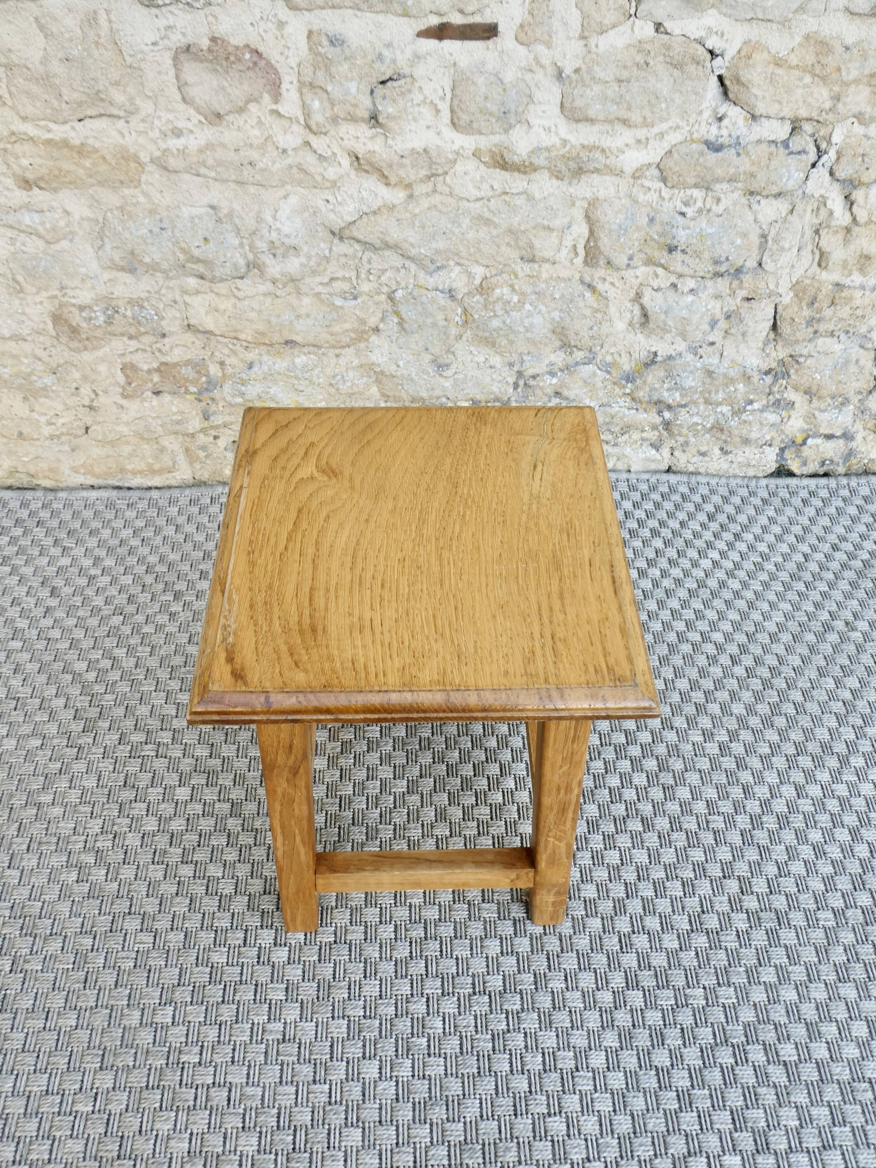 Wooden stool from the 1960s-70s
