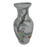 Antique porcelain vase, vintage Chinese porcelain vase