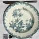 9 hollow plates Iron Earth thistles L.G Righi blue ink