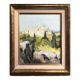 Gustave Fraas XX century. Roussillon. Oil on canvas signed.