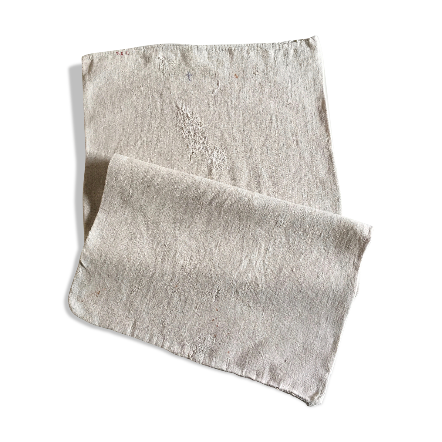 Bag of convent 19th linen gross 55cm x 116cm