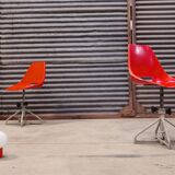 Pair of swivel chairs by Miroslav Navratil for Vertex