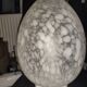 Blown glass lamp