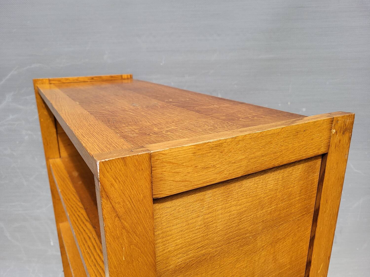 Vintage fixed bookcase 90x36