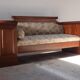 Vintage Oak Sofa / Couch, Antique Empire Danish Craftmanship 1880-1910s