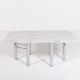 Table basse en marbre au design italien moderne