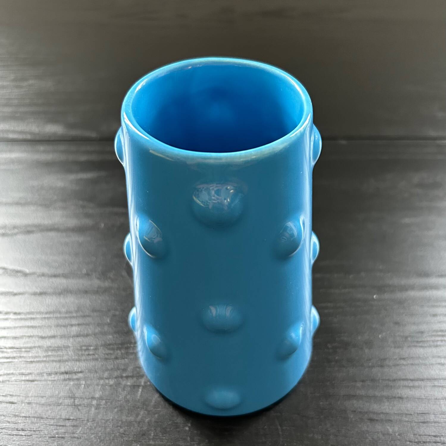 Gypsy blue vase