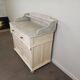 Marble top bathroom cabinet
