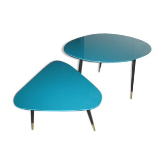 Ensemble tables basses années 70