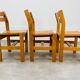 3 chaises maison Regain sélection Perriand pour les Arcs 1600