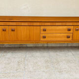 Scandinavian teak row