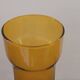 Amber glass vase, 1970s