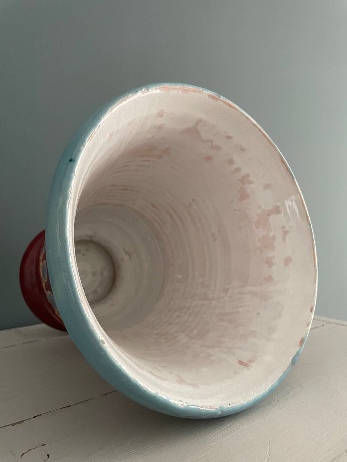 CAB Art Deco tulip vase