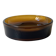 Smoked glass catchall fully tinted in amber.