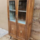 Vitrine Art déco en teck