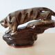 Vintage ceramic tiger ashtray