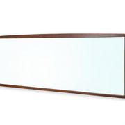Miroir scandinave horizontal en palissandre de Rio 139x47cm