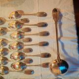 Silver-plated cutlery set, 1900