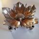 Silver-plated flower ashtray 1970