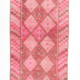 3x12 pink vintage runner rug
