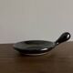 Black glazed earthenware dish 1960