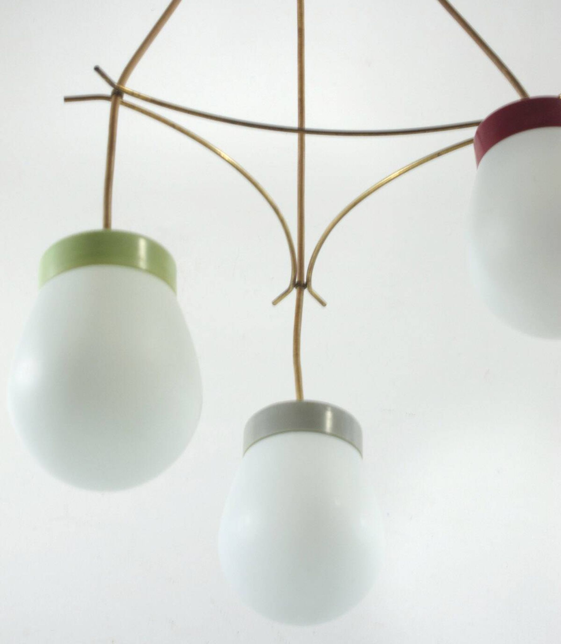 Mid-century design sixties vintage hanging light