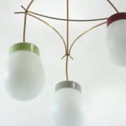 Mid-century design sixties vintage hanging light