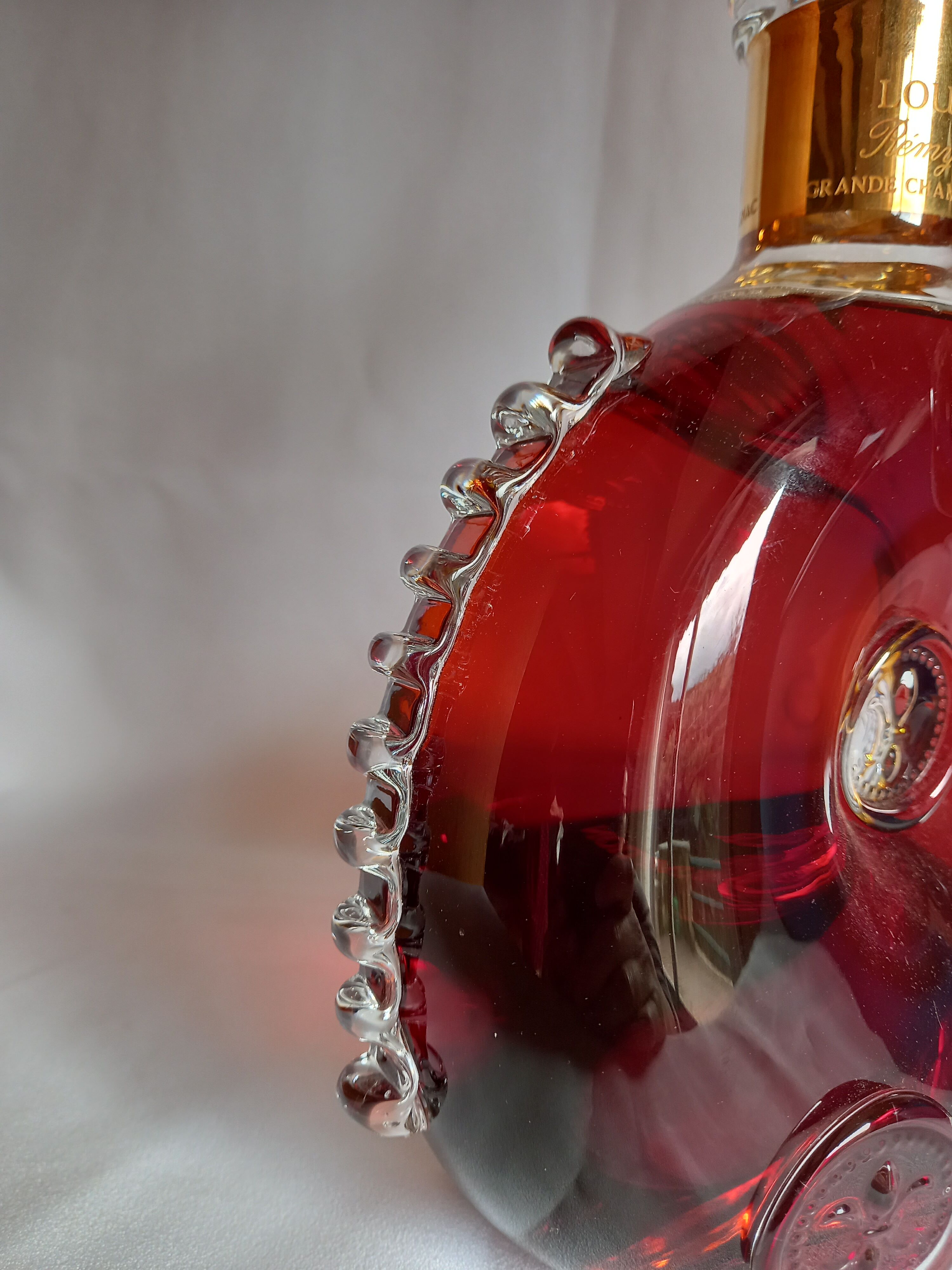 Baccarat bottle cognac Henry Martin