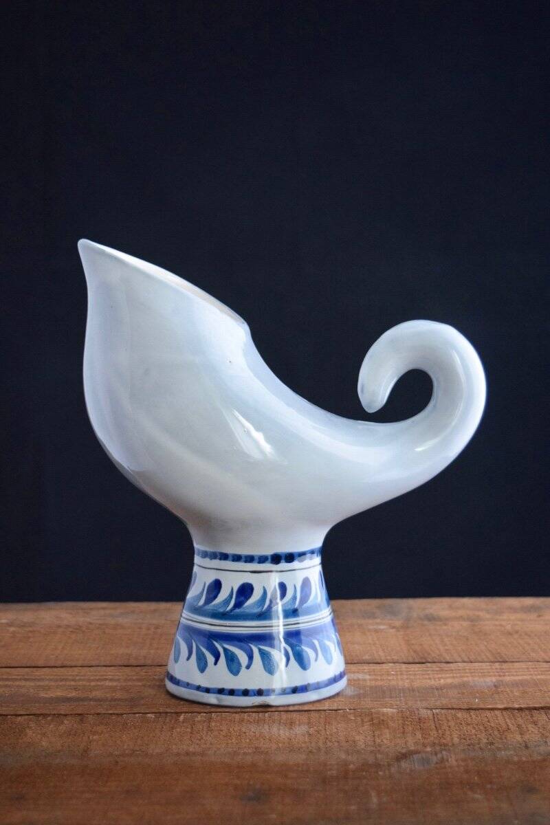 Rooster Pitcher Vase. Circa 1955 Vallauris. Roger Capron (1922-2006)