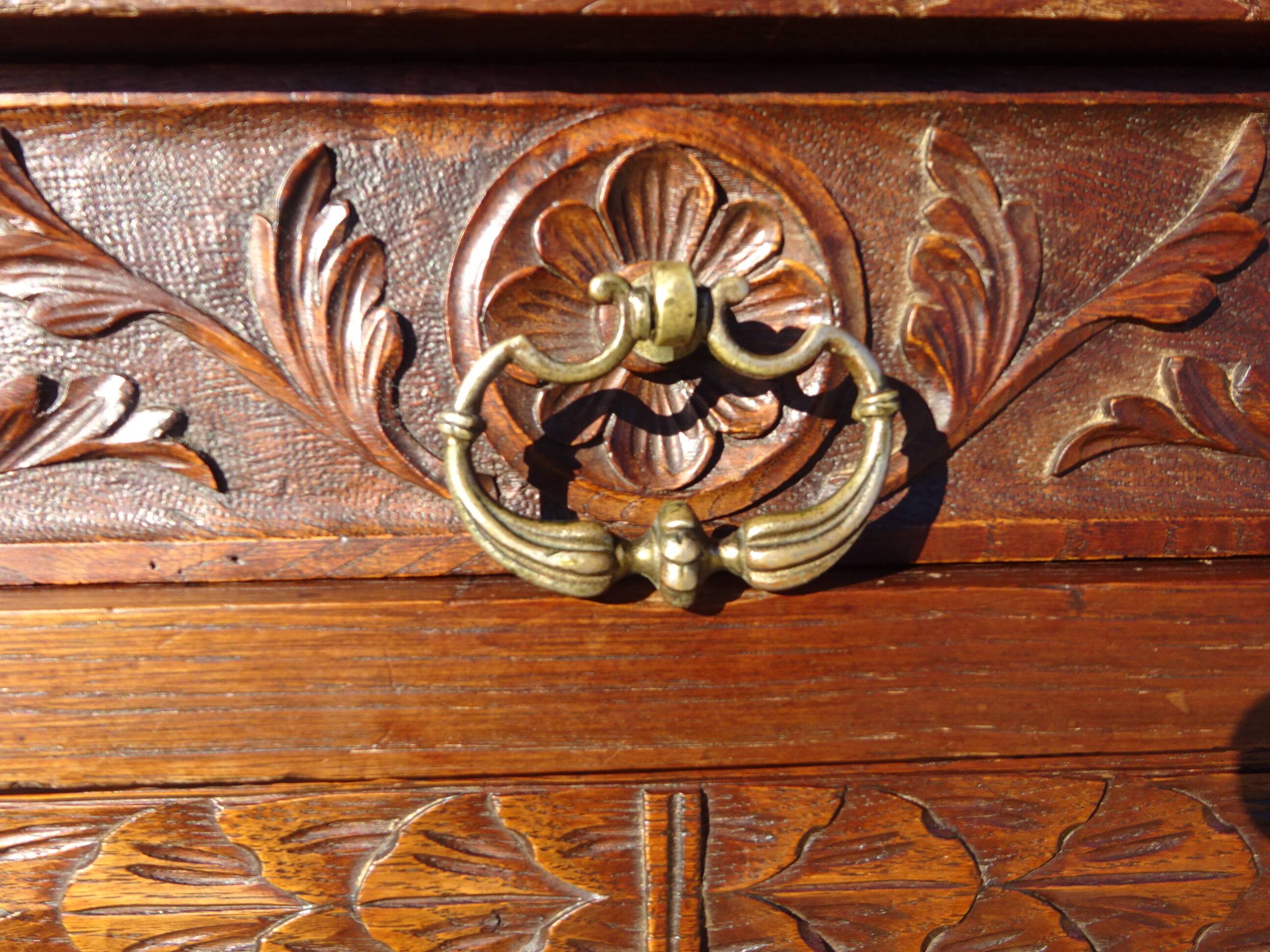 Old Breton dresser buffet