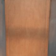 Mirroir biseauté, cadre en bois