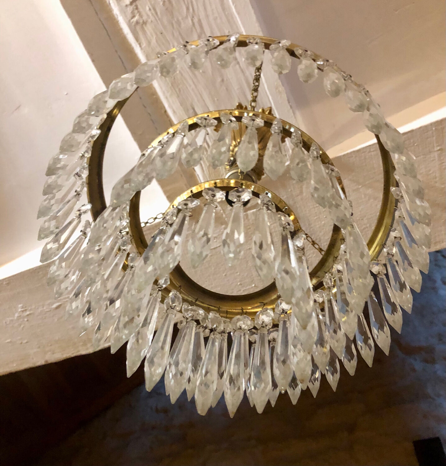 Chandelier water drops