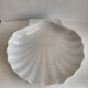 White shell dish Emile Henry France vintage
